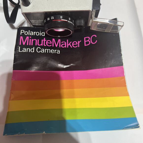 Polaroid Sears Special Minute Maker Camera Colorpack Land Camera & Case - Picture 7 of 8